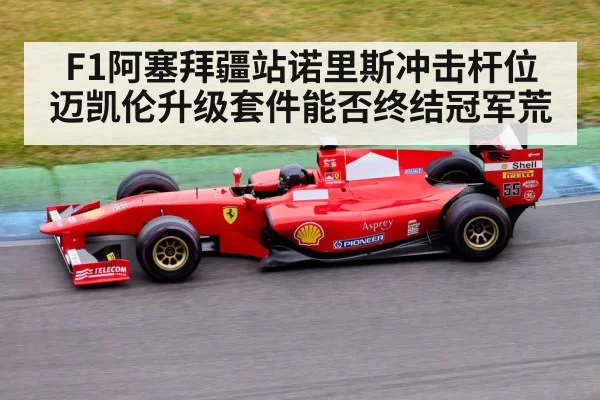 F1阿塞拜疆站诺里斯冲击杆位 迈凯伦升级套件能否终结冠军荒